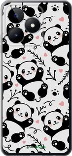 Чохол на Realme Narzo N53 Панди "4318u-4042-2448"