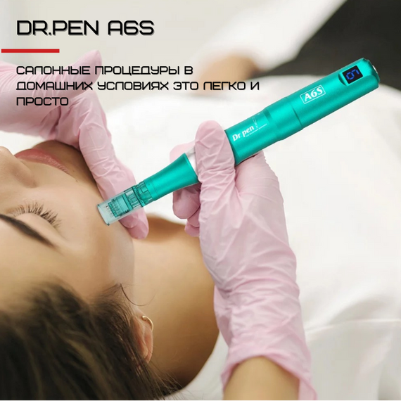 Бездротовий Дермапен 6 Режимів + 2 Насадки Автономний Електричний Мезороллер Для Обличчя та Тіла Dr.Pen А6s | Зображення 5