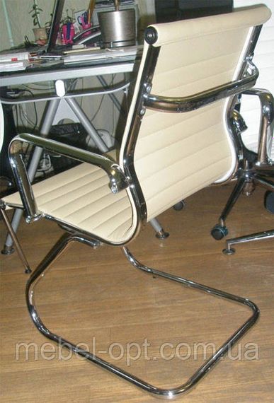 Офісне крісло Алабама Х білий, дизайн Ribbed EA від Charles and Ray Eames | Зображення 3
