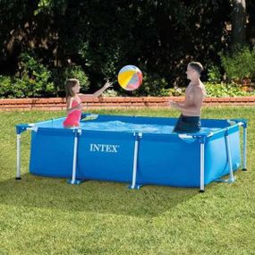 Басейн каркасний intex 28270 прямокутний (220х150х60см)