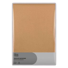 Скатертина Ardesto Waterproof 140х180см, 100% поліестер, бежевий (ART08WB)