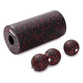 Масажний набір Cornix (Ball 8 см, Duoball 8 х 16 см і Foam Roller 30 х 15 см) XR-0080
