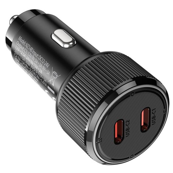АЗП Hoco NZ14B Guerrero PD50W (2C) Black | Зображення 4