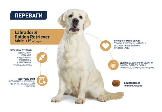 Сухий корм для собак породи ретрівер Advance Labrador Retriever, 11.5 кг | Зображення 2
