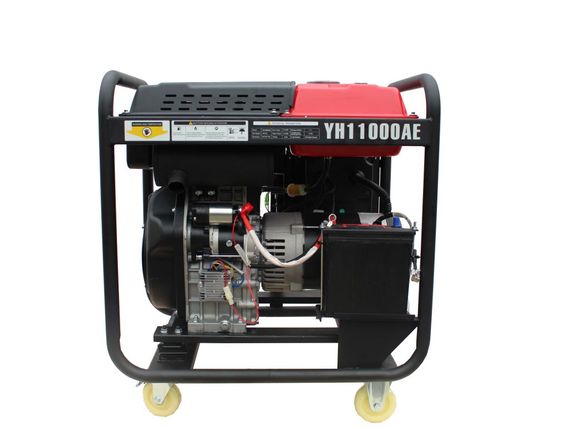 Дизельний генератор MAST GROUP + газова плитка Orcamp CK-505 + електричний обігрівач Gardyer HE2000 та лійка (KYH11000AE) | Зображення 2