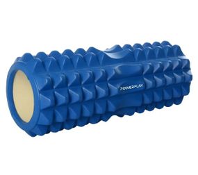 Масажний ролик (роллер) PowerPlay 4405 EVA Massage Roller Синій 33x12 см (PP_4405_Blue)