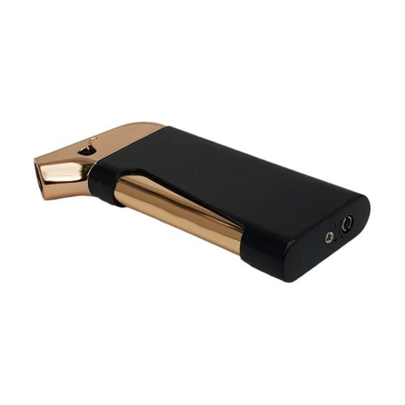 Трубочна Запальничка Бічна Side Turbo Lighter Black | Зображення 3