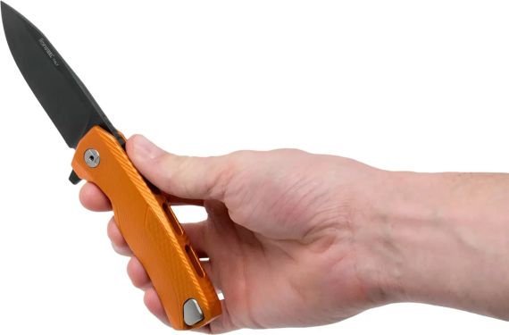 Ніж Lionsteel ROK Aluminum Orange Black | Зображення 8
