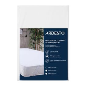 Наматрасник водонепроницаемый Ardesto Sleepwell ART3010SW 100х200 см белый