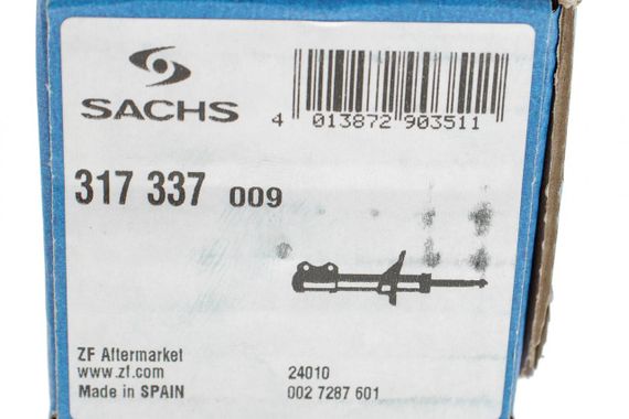 Амортизатор задній Mercedes Benz A-class W169 B-class W245 04-12 = 314 156  317 337 | Зображення 1