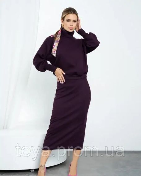 Костюм цвет фиолетовый размеры S, M, L, XL FI_008612