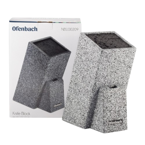 Підставка для ножів 10,6*10,6*25,7см з наповнювачем 100209 Ofenbach | Зображення 1