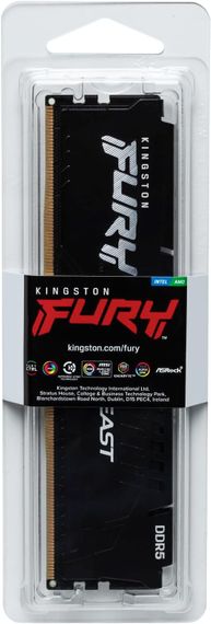 Пам&#039;ять ПК Kingston DDR5 16GB 6000 FURY Beast XMP KF560C30BB-16 | Зображення 4