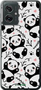 Чохол на Motorola Moto G55 Панди "4318u-3843-2448"