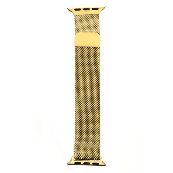 Ремінець для Apple Watch Milanese Loop 42/44/45/49 mm Колір Gold