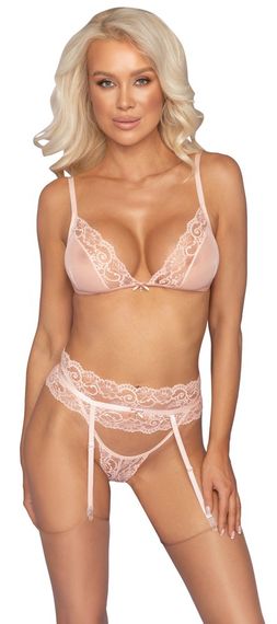 Сексуальний комплект із поясом Kissable Suspender set S/M