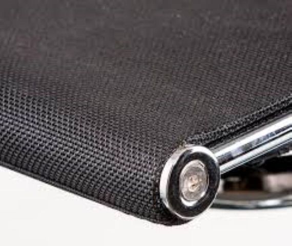 Конференц кресло на полозьях Solano office mesh black | Зображення 2