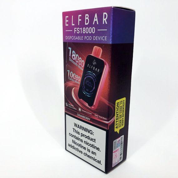 ELF BAR FS18000 5%. Журавлина (Cranberry) | Зображення 3