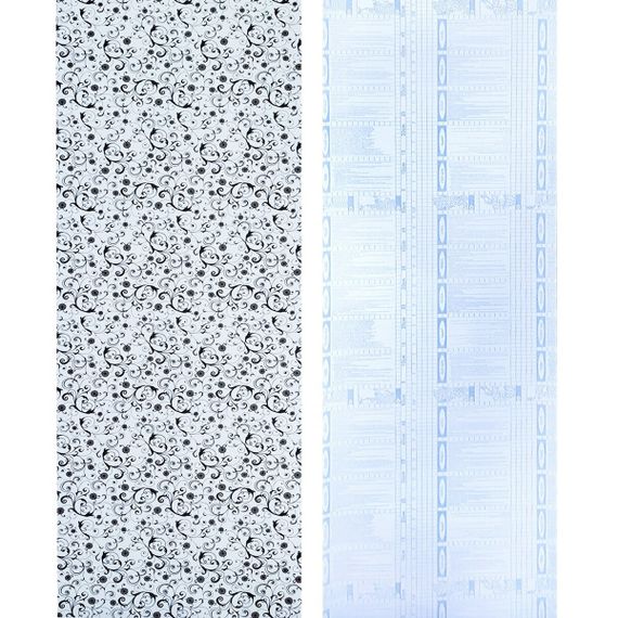 Самоклеюча плівка 0,45х10м х 0,07мм Білі вензелі (10175) SW-00000828 | Зображення 3