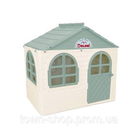 Детский игровой Домик со шторками 02550/12 пластиковый