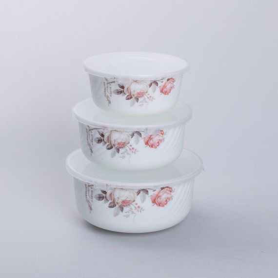 Набор пищевых контейнеров керамических Rose Hip 0,55/0,95/1,35 л | Зображення 8