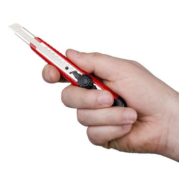 Ніж із металевою напрямною 9 мм INTERTOOL HT-05111 | Зображення 5