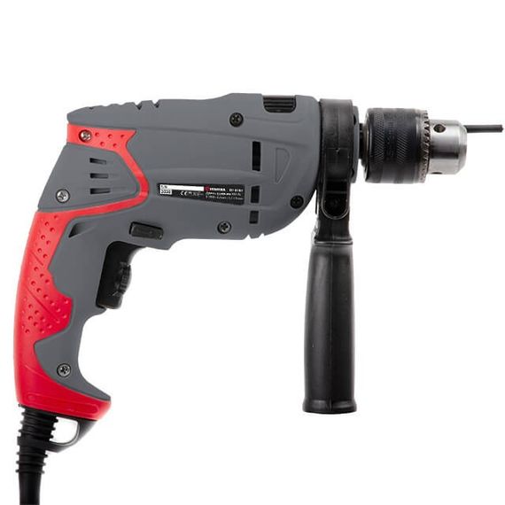 Дриль ударний, 0,6 кВт, 0-2800 об/хв, 1,5-13 мм, реверс, плавне регулювання INTERTOOL DT-0107 | Зображення 3