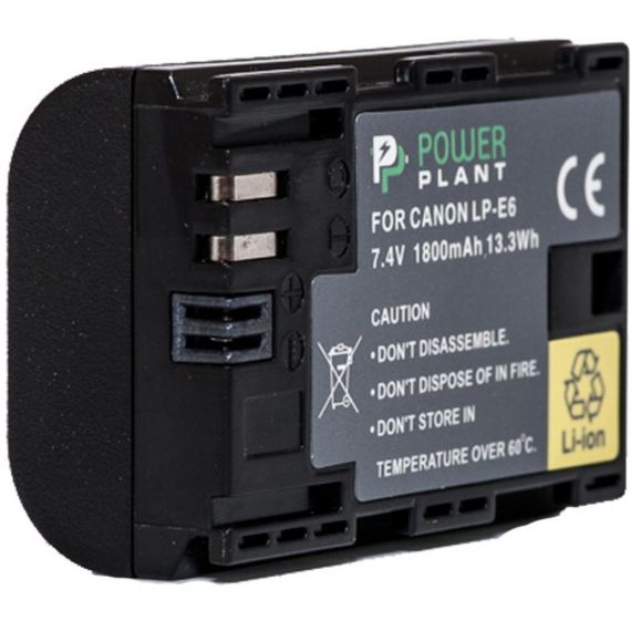 Акумулятор до фото/відео PowerPlant Canon LP-E6 Chip (DV00DV1243) | Зображення 1