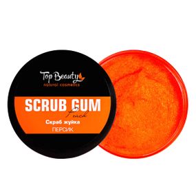 Цукровий скраб-жуйка Top Beauty з парфумованим ароматом Bitter Peach