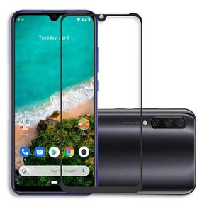 Захисне скло 2.5D на весь екран для Xiaomi MiA3 колір Чорний