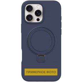 Чохол Silicone Case Full Protective NO LOGO with Ring для Apple iPhone 16e (6.1")