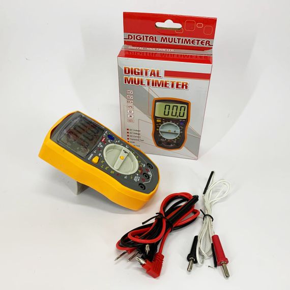 Універсальний електронний мультиметр, Компактний мультиметр для електротехніків, Тестер електропроводки BG-34 | Зображення 7