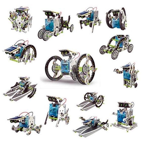 Конструктор робот на солнечных батареях Solar Robot | Зображення 2