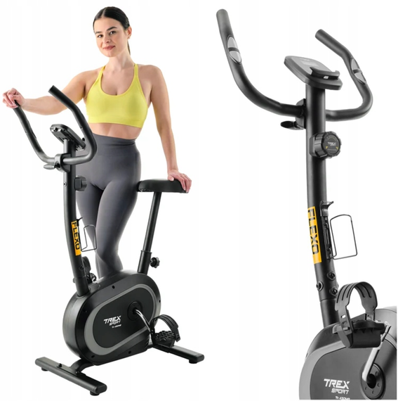 Велотренажер Trex Sport TX-450MB FLEXO магнітний чорний | Зображення 3