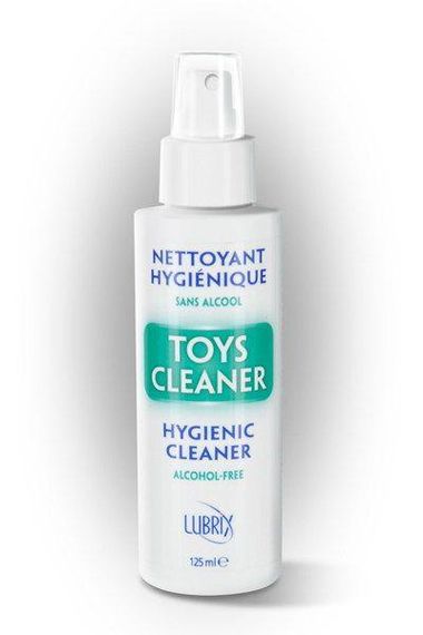 Антибактеріальний спрей Lubrix TOYS CLEANER (125 мл) для дезінфекції іграшок Sex Aura