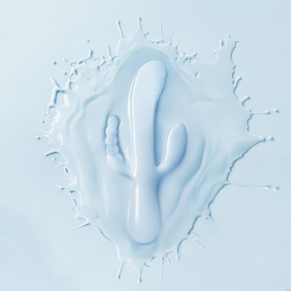 Вибратор-кролик Good Vibes Only - SAGE Triple Stimulation Vibe Soft Silicone - Blue sexstyle | Зображення 9