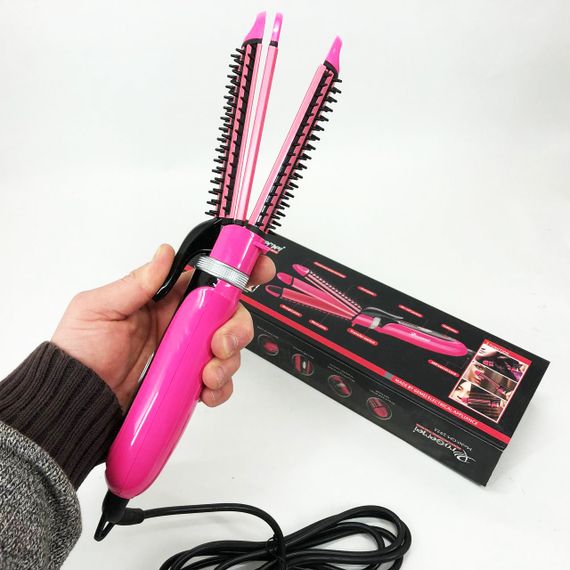 Плойка для создания объемных причесок Gemei, Плойка для волос стайлер Плойки объема волос FB-96 | Зображення 2