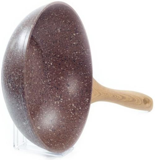 Сковорода-вок Fissman Magic Brown Ø24см з антипригарним покриттям | Зображення 2