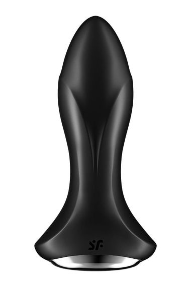 Анальна смартвібропробка із перлинним масажем Satisfyer Rotator Plug 1+, Чорний | Зображення 3