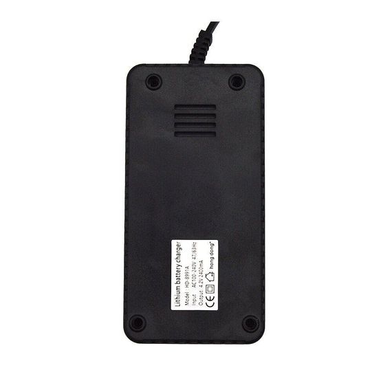Универсальное зарядное устройство HD-8991A 220V 2 слота для 18650 Li-ion, 1.2V Ni-MH и Ni-Cd | Зображення 2