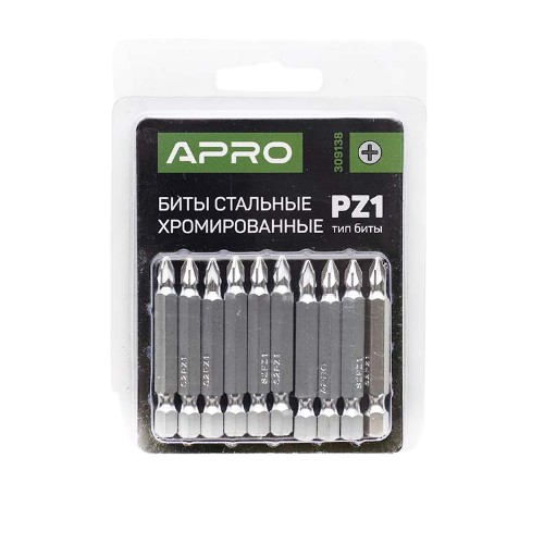 Біта PH2*50 мм 10 шт./уп S2 Chrome СИЛА | Зображення 1