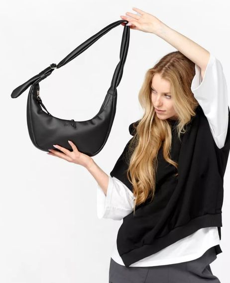 Сумка жіноча Sambag HOBO S чорний 30 х 13 х 8 см (53100001)