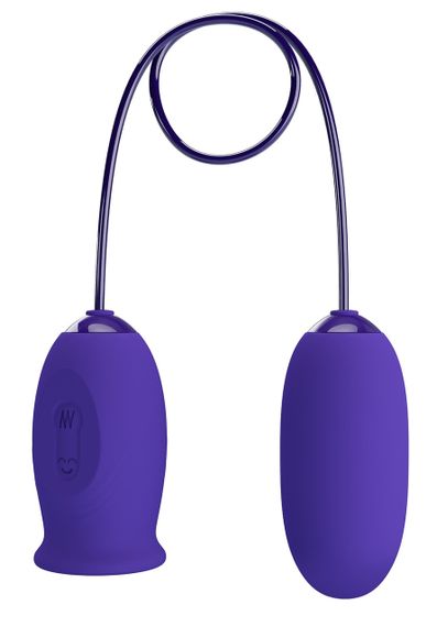 Гибкий стимулятор виброяйцо + стимулятор клитора PRETTY LOVE - Daisy Youth, BI-014749L sexstyle | Зображення 3