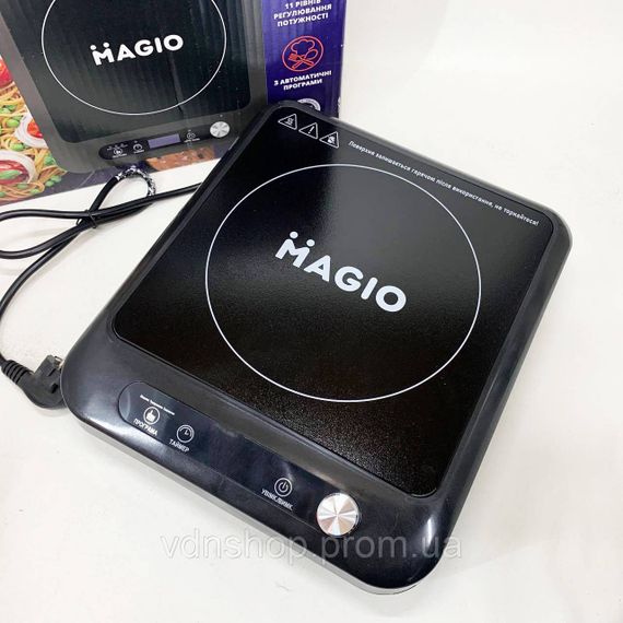 Переносная компактная электроплита Magio, Варочная настольная плита, Плитка электрическая переносная TW-79 | Зображення 2