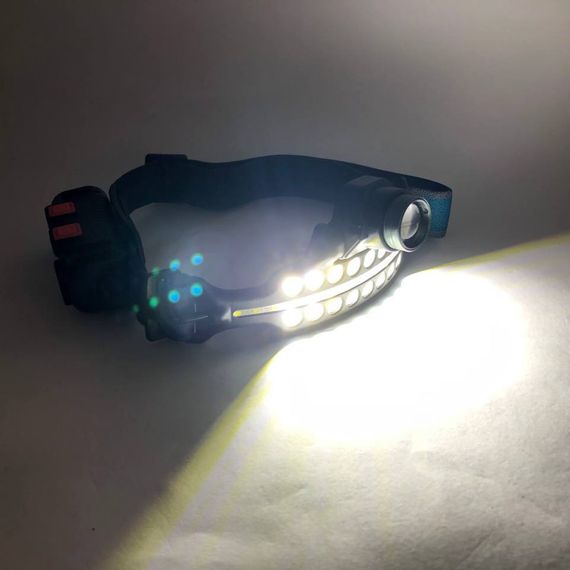 Налобный фонарик bailong BL-W690-LTS+SMD / Водонепроницаемый фонарик / BP-608 Головной фонарик | Зображення 4