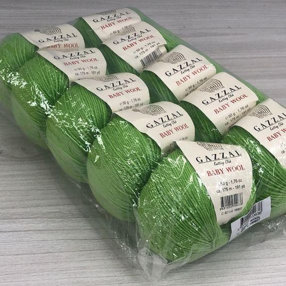 Пряжа Gazzal – Baby Wool колір 821 | Зображення 3