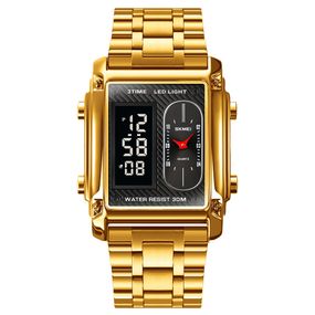 Чоловічий годинник Skmei 1868SGD Gold