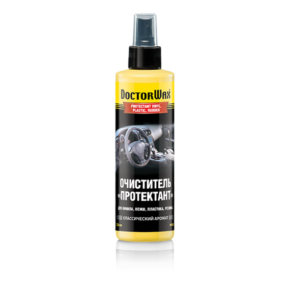 DoctorWax Очисник _Протектант_ для вінілу, шкіри, пластику, гуми 236 мл DW5226