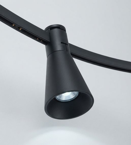 Світильник трековий розумний 7W 48V LED димований з регулюванням яскравості та світла, з димером (світлорегулятором), SMART HD-32 KW-242