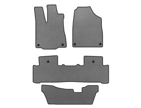 Коврики EVA (3 ряда, Серые) для Acura MDX 2013-2020 гг